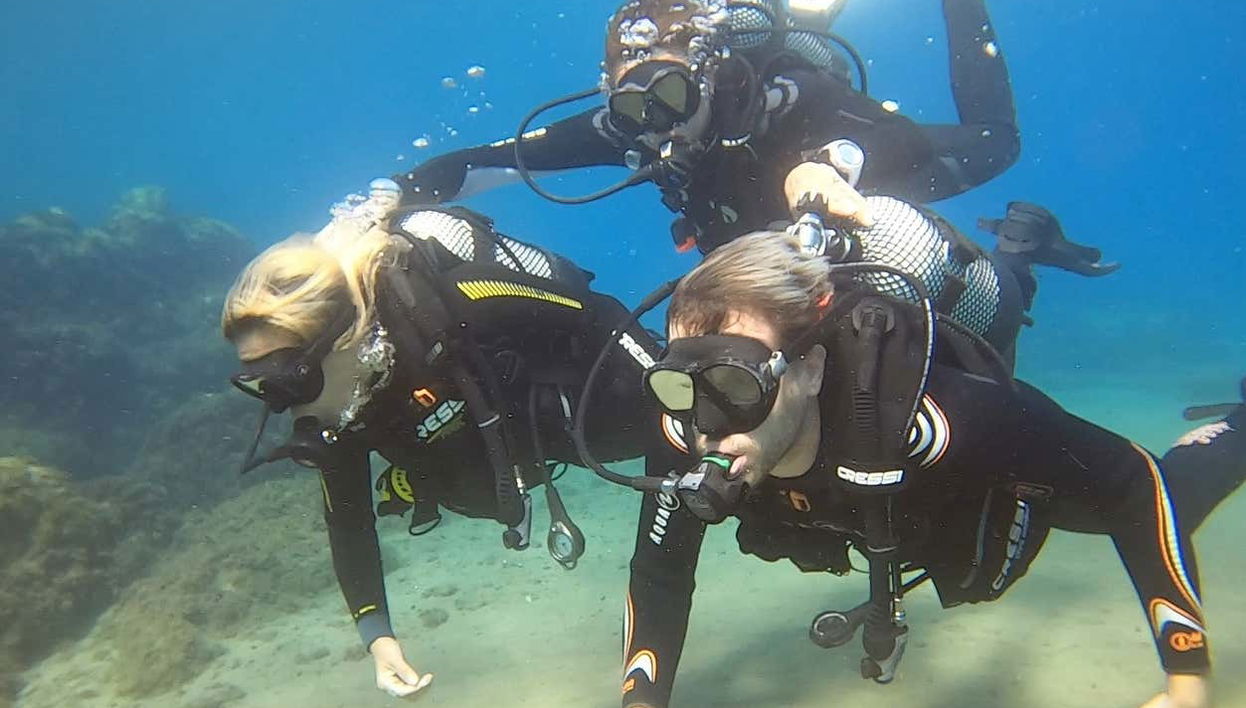 Mergulhando no Atlântico