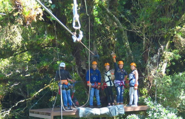 Tirolina en el Parque Nacional La Amistad - Foto 5