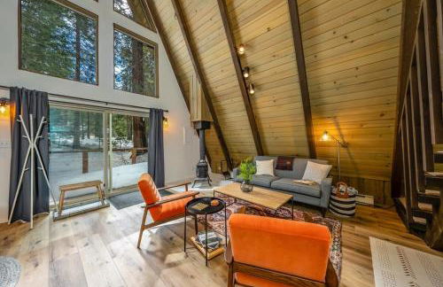 Dogwood Peak Mid-Century A-Frame with AC Style - Foto 20