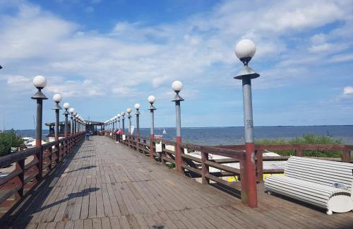 Apartament "Złoty relaks" tuż przy plaży z balkonem z widokiem na Hel i hamakami - Photo 55