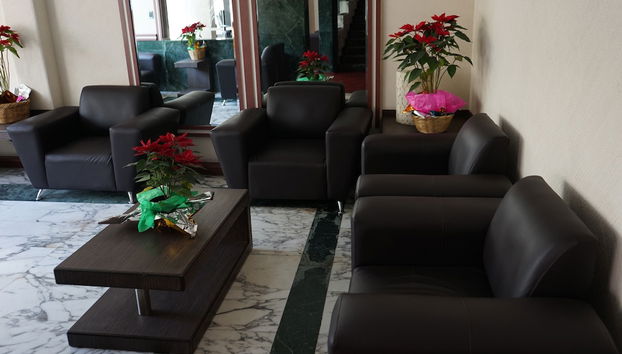 Sala de estar do lobby