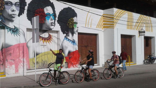 Street art dans le quartier de Gethsémani