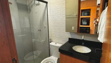 Flat Pé na Areia Iriri 204 - Seu refúgio na Praia - Foto 3, towels, Shower