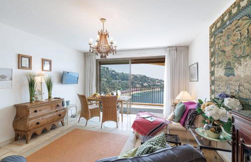 MY CASA - VILLEFRANCHE RESTANQUES - Panoramic sea view 2 bedrooms Swimming pool - Foto 3