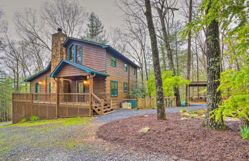 Blue Ridge Cabin with Hot Tub, Fire Pit, and Game Room - Photo 3