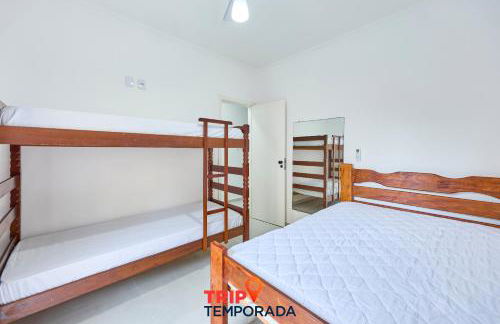 Apartamento espaçoso com ar condicionado e Wi-fi, a 100 metros da praia - Edifício Estoril - Foto 17