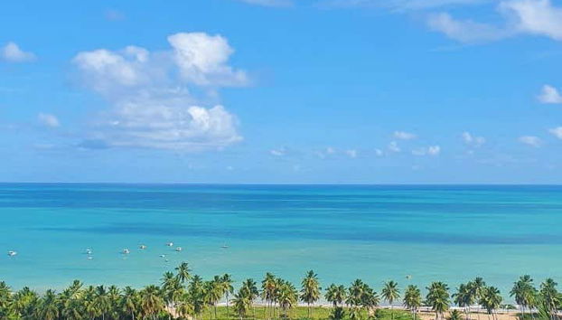 Vista de uma das praias de Maragogi