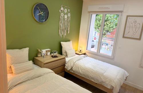 La belle étoile climatisé à 5 min à pieds de la plage - Foto 21