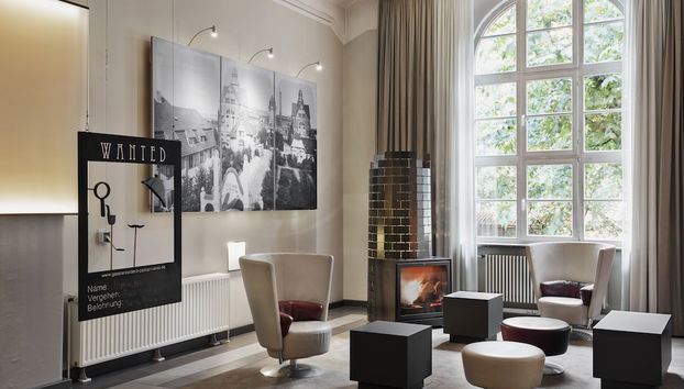 Zona de estar del vestíbulo