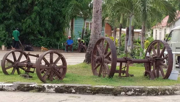 Vecchie carrozze a Speightstown