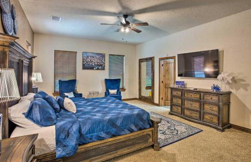 Heated Spa, Fire Pit! 14-Acre Terrell Ranch Escape - Foto 12