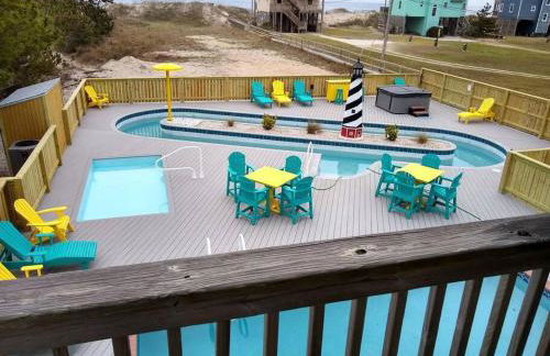 Rio Rodanthe Lazy River Kiddie Pool Oceanfront Elevator - Foto 9