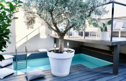 La Maison Blanche 5*, Piscine & vue Cité Médiévale - Foto 16