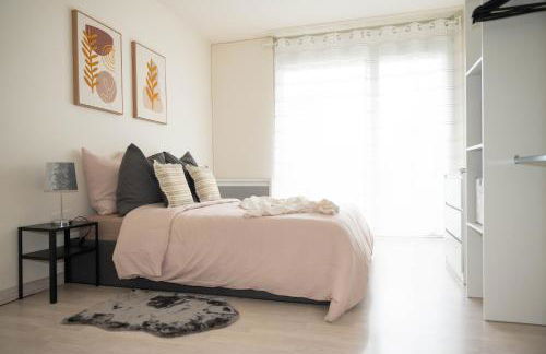 L’Élégant - T2 - 10 min aéroport - Parking privé - Foto 6