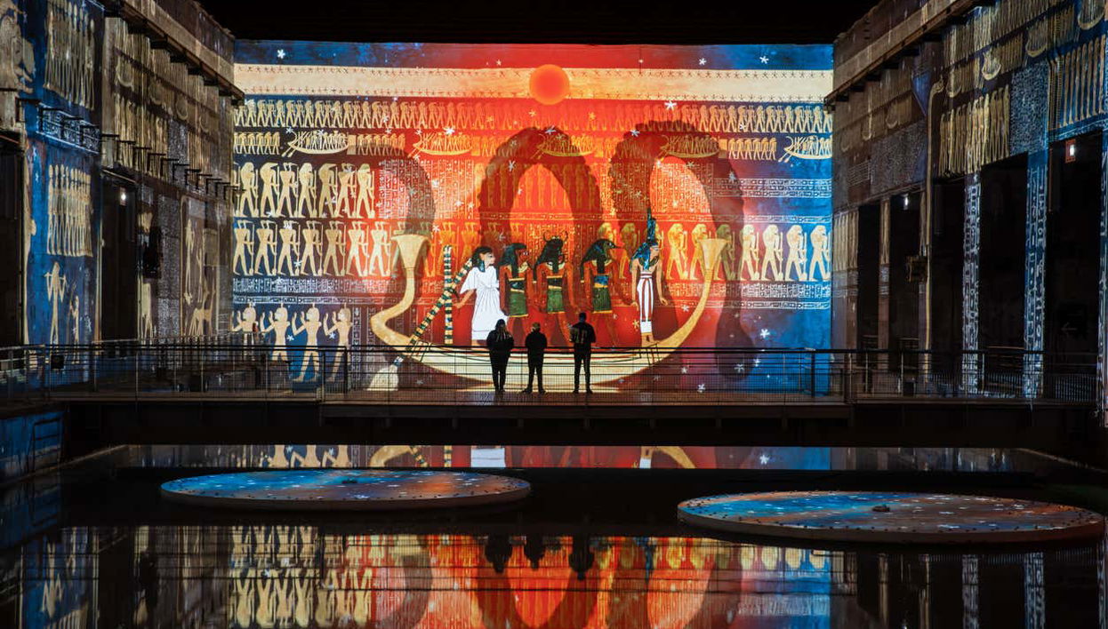 Step into an immersive exhibit about Ancient Egypt