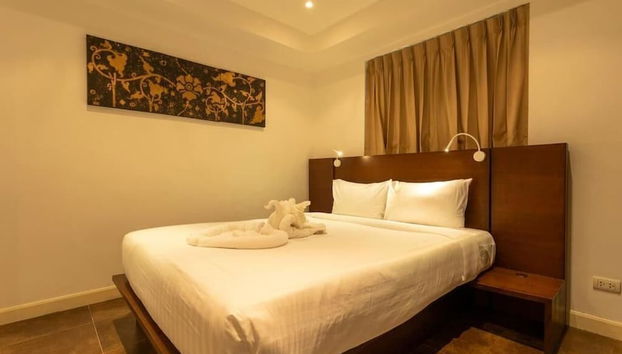 2BR Ocean View 1km To Beach Patong c129 - Foto 4, Habitación