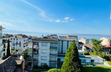 F2 près débarcadère, en centre ville, des thermes EVIAN LES BAINS 2 étoiles - Foto 26