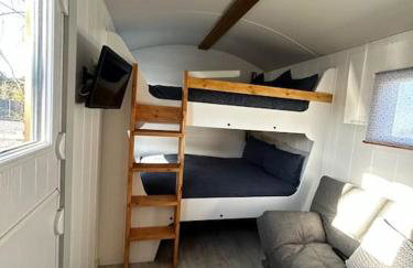 Cybi, Modern Shepherds Hut with Games Room Access - Foto 7