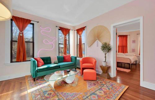 Peachy Paradise in East Rock Near DT/Yale - Foto 1