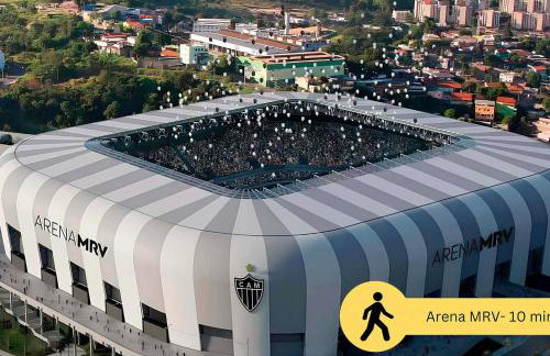 Apto Completo BH ARENA MRV - Ar Condicionado e Estacionamento - Foto 72