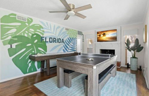 Family Oasis - Pool Hot Tub Games & Near Beach - Foto 25