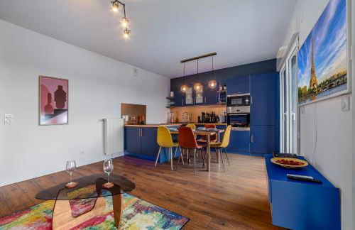 Chic & Cosy - Private Parking - Between Paris & DisneyLand - 5min TrainStation, Big Mall - Foto 9