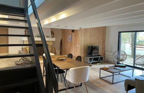 Cap Ferret - Villa Sérénité - piscine, proche Océan et Bassin, classée 4 étoiles Meublé de tourisme - Foto 4