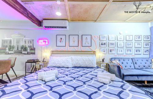 The Moose #4 - Elvis Presley King Suite with Free Parking and WIFI - Foto 11