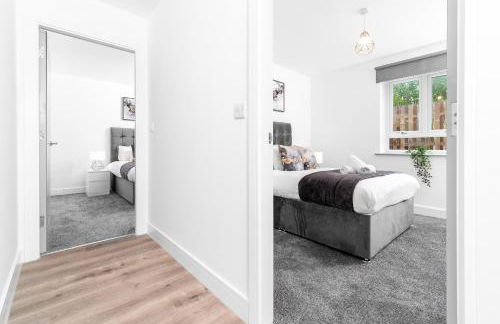 Stylish Apartment - 2 Bedrooms - Balcony - Parking - Netflix - Wifi - 7MC - Foto 28