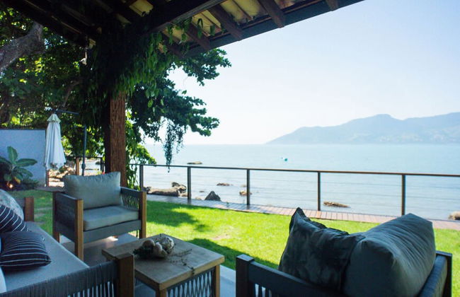Casa Pé na Areia em frente à Ilhabela - Foto 72