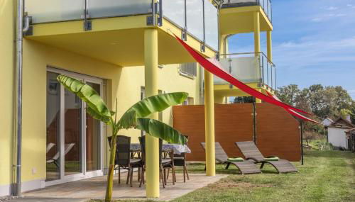 Haus Sonnengruss - Foto 1, Garden, sunbed, Garden view