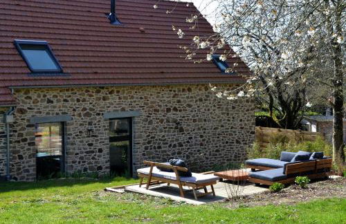 La grange de Tissey grand gîte avec spa et sauna - Foto 44