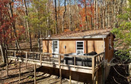 Cozy Cabin w Lake, Hot Tub, Huge Deck & Fire Pit - Foto 38