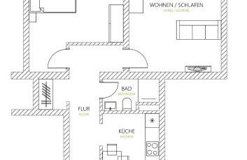 Glück Auf Appartements Kaiserstraße Mülheim - Foto 37