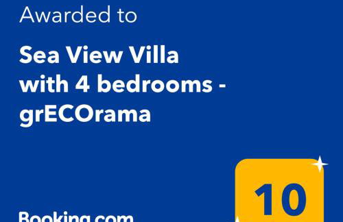 Sea View Villa with 4 bedrooms - grECOrama - Foto 53