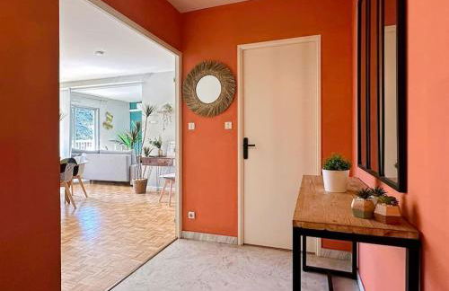 LOASIS -T4 Garage Clim Terrasse WIFI Centre-Ville - Foto 15