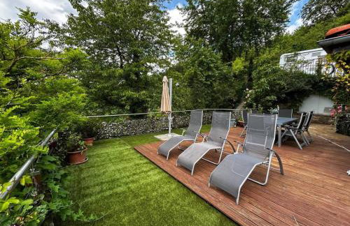 Mediterranes Gelbes Haus Pool Sauna - Foto 10