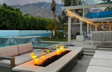 Near Downtown Palm Springs, 7 BD 7 BTH, 80FT Pool, Pickleball - Foto 64