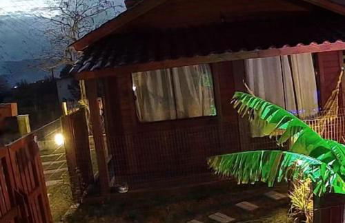 Chalés Praia do Rosa piscina compartilhada - Foto 72