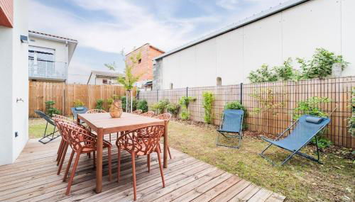 Maison Spacieuse avec Jardin Privé 3 Chambres Parking Gratuit 15 min Toulouse - Foto 5