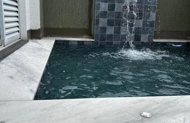 Apartamento em Condomínio Beverly Hills Praia de Vista Linda - Bertioga com Estacionamento e Piscina - Foto 14