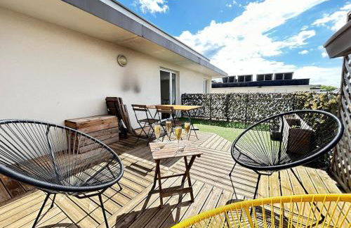 Rooftop 6 pers, 2 Sdb avec terrasse - Foto 26