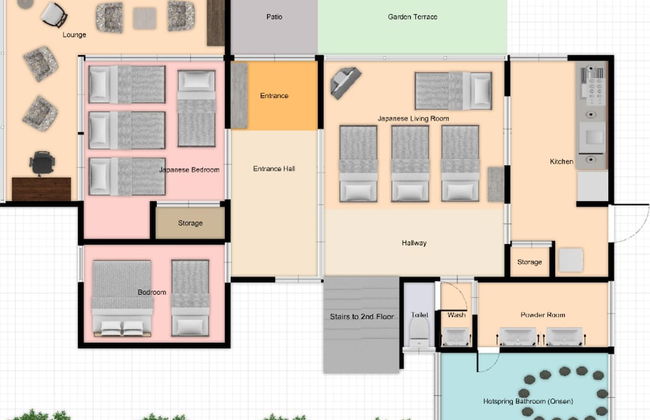 Hakone Man Rai Private Villa & Garden - Foto 28