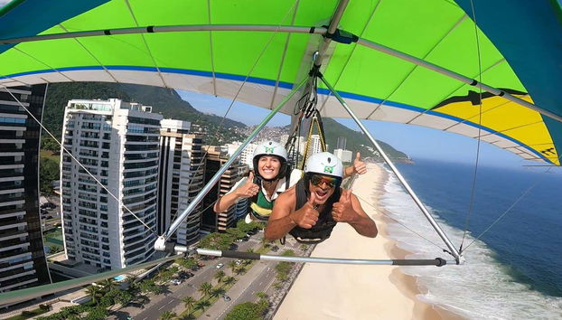 Survolez les plages de Rio