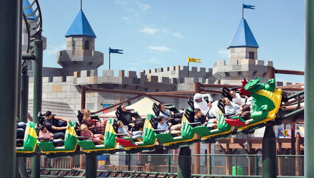 Adventure on board a dragon at Legoland Dubai