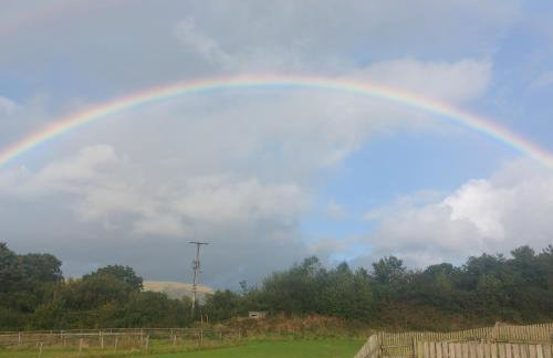 Alpaca cabin-mountain view-hot tub-rural retreat - Foto 35