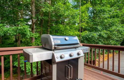 Massive Log Chalet with Hot Tub - Foto 68