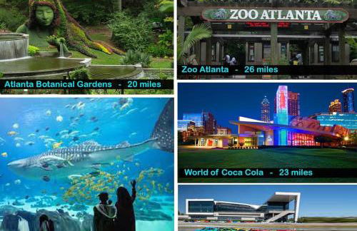 Family Fun Entire 4BR Private Home I-85 Access - Foto 56