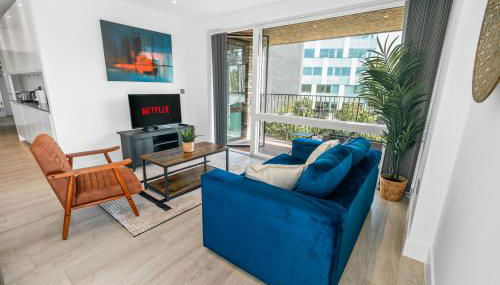 Modern 2 Bedroom with Superking Bed & Balcony views Near Wembley - Foto 5