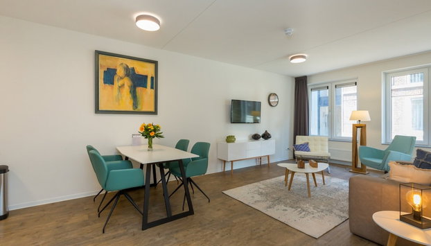 Apartment in Zoutelande Near Sunny Beach - Foto 4, Sala de estar